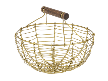 Gold Mini Basket