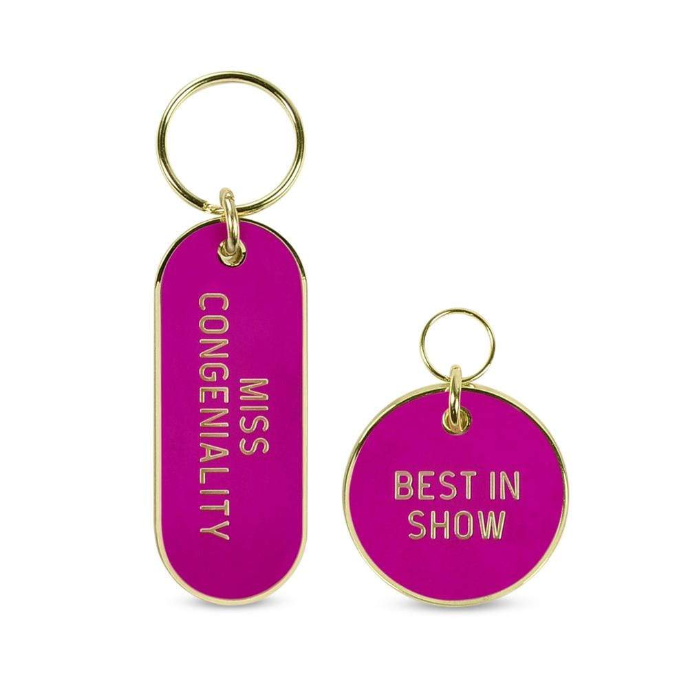 Pet Tag & Keychain Miss Congeniality Best In Show