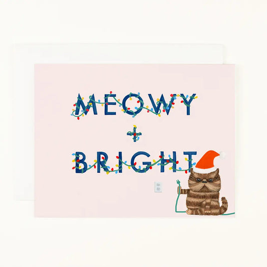 Meowy + Bright Card