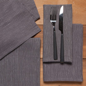 Pinstripe Linen Napkin