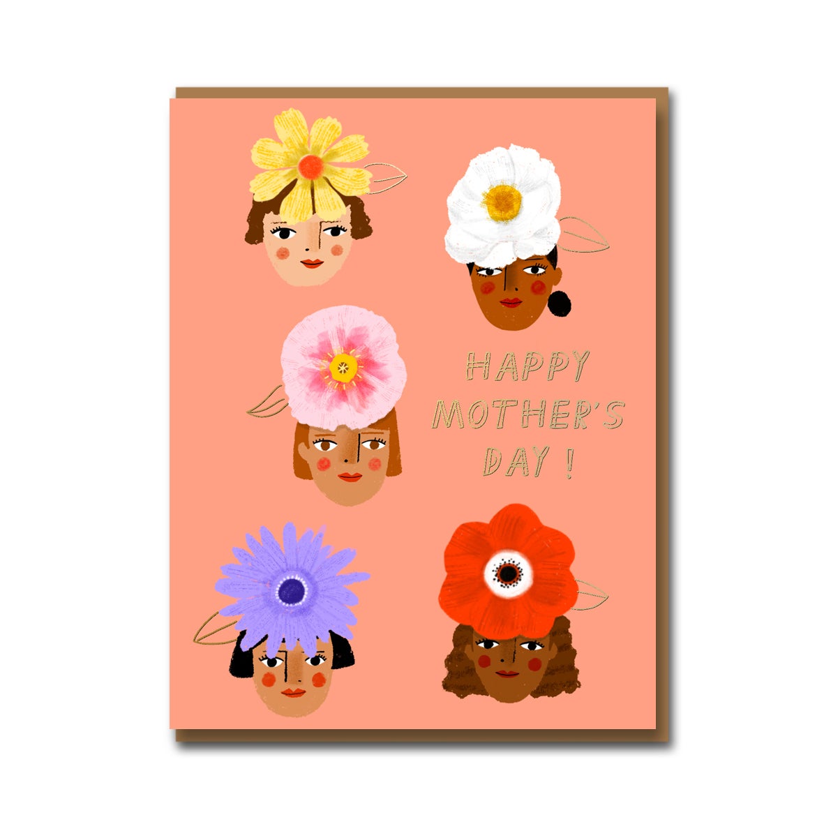 Floral Mamas Card