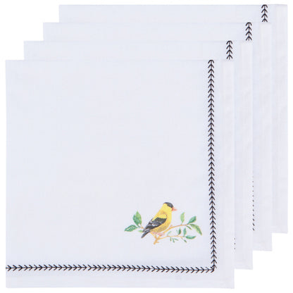 Birdsong Napkin Set of 4