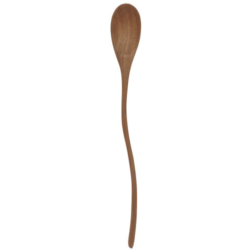 Teak Wood Wavy Long Spoon