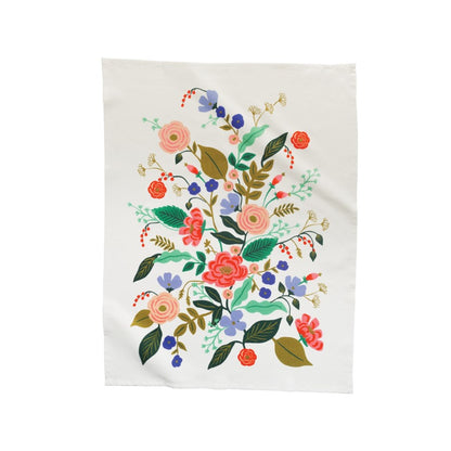 Floral Vines Tea Towel