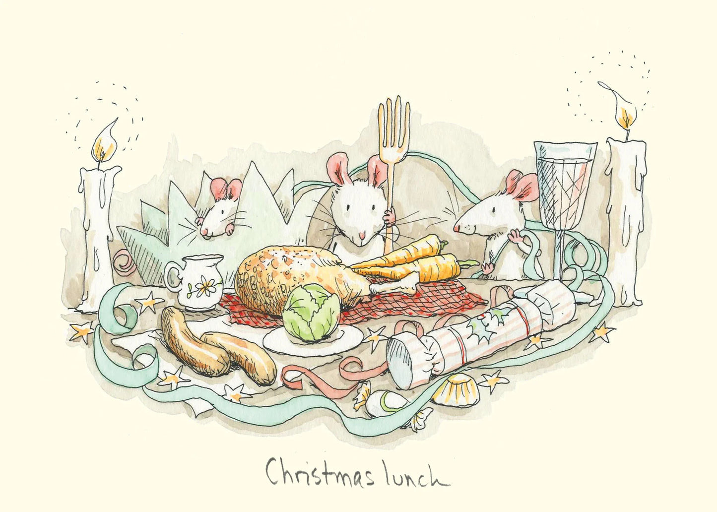Christmas Lunch Card